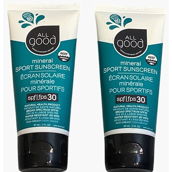 2 Elemental Herbs All Good Sunscreen Lotion 30 SPF 3 Oz Tube Exp 03/2026 - Picture 5 of 5